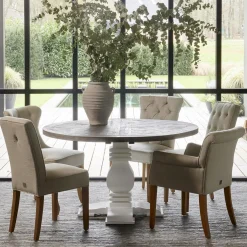 Eetkamerstoel La Scala, Flax, Linnen