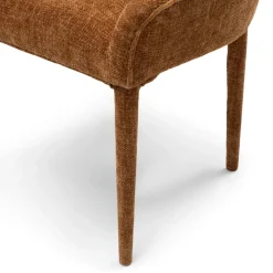 Eetkamerstoel met armleuning Corvara, Bruin