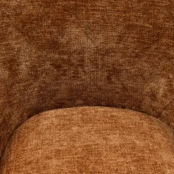 Eetkamerstoel met armleuning Corvara, Bruin