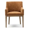 Eetkamerstoel met armleuning Whistler, Bruin