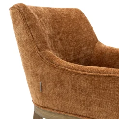 Eetkamerstoel met armleuning Whistler, Bruin