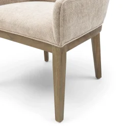 Eetkamerstoel met armleuning Whistler, Beige