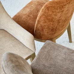 Eetkamerstoel met armleuning Whistler, Beige