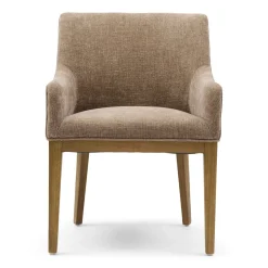 Eetkamerstoel met armleuning Whistler, Taupe