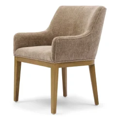 Eetkamerstoel met armleuning Whistler, Taupe