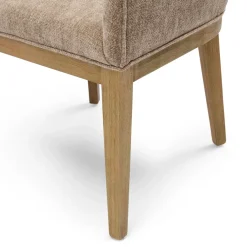 Eetkamerstoel met armleuning Whistler, Taupe