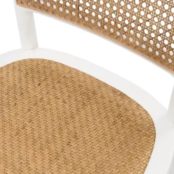 Eetkamerstoel Sant Miquel, Wit