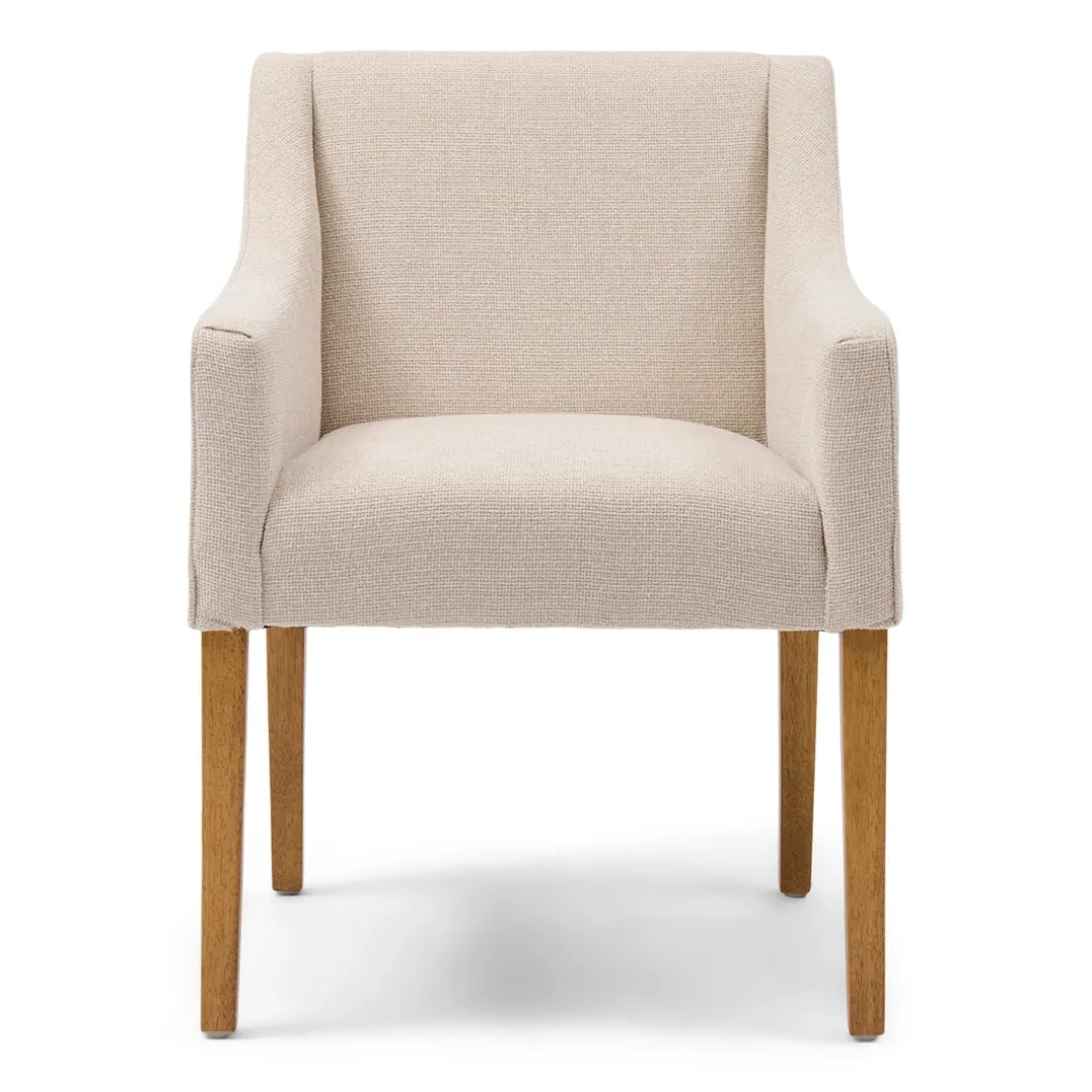 Eetkamerstoel Savile Row, Glossy Flax