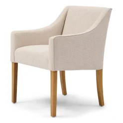 Eetkamerstoel Savile Row, Glossy Flax