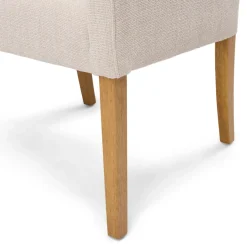 Eetkamerstoel Savile Row, Glossy Flax