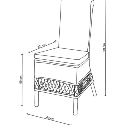 Eetkamerstoel St. Malo