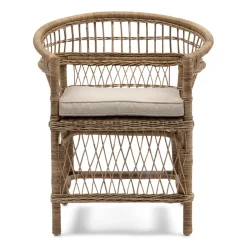 Eetkamerstoel Victoria Falls, Natural, Rattan