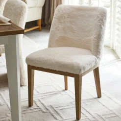 Eetkamerstoel Whistler, Faux Fur