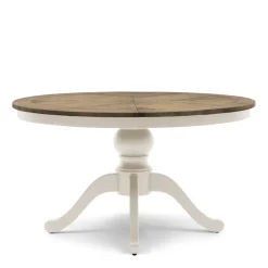 Eettafel Le Marais, White, 190/140x140CM