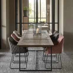 Eettafel Shelter Island, 220/300x90 cm