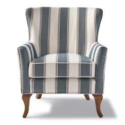 Fauteuil Cavendish, Blue stripe