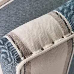 Fauteuil Cavendish, Blue stripe