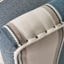 Fauteuil Cavendish, Blue stripe