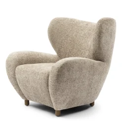 Fauteuil Courchevel, Open Weave, Beige