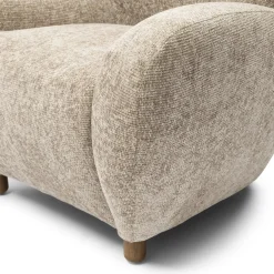 Fauteuil Courchevel, Open Weave, Beige