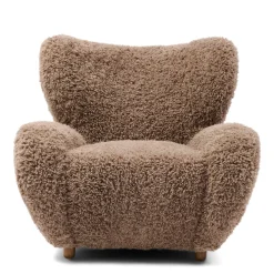 Fauteuil Courchevel, Taupe