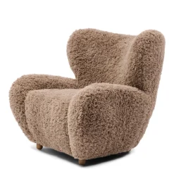 Fauteuil Courchevel, Taupe