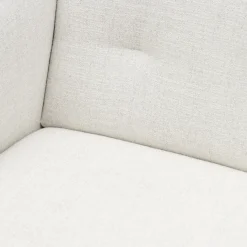 Fauteuil Hampton Heights, Antique White, Rich Tweed