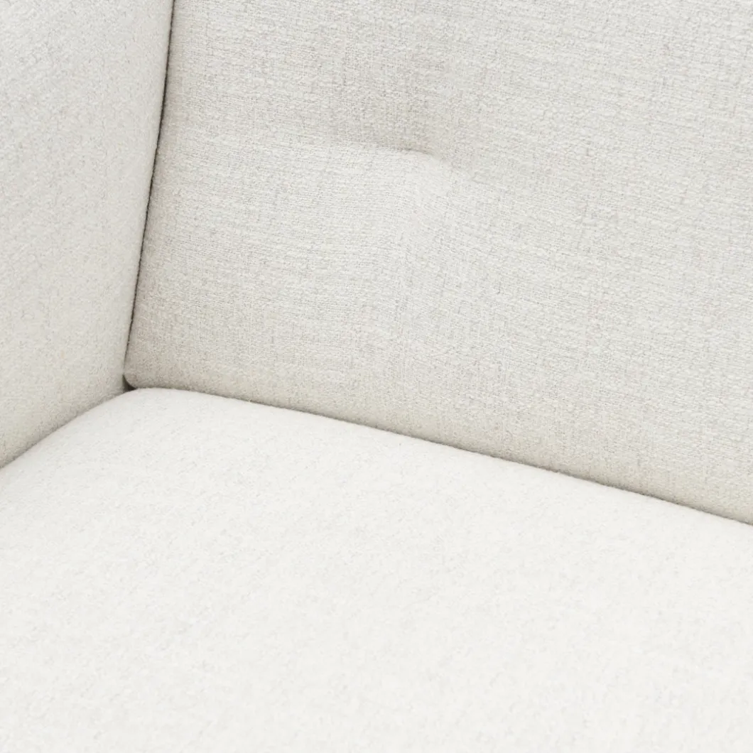 Fauteuil Hampton Heights, Antique White, Rich Tweed