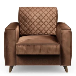 Fauteuil Kendall, Chocolate, Velvet