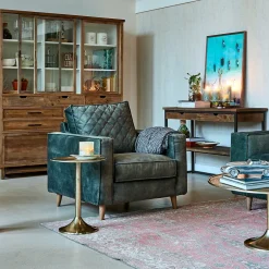 Fauteuil Kendall, Flanders Flax, Oxford Weave