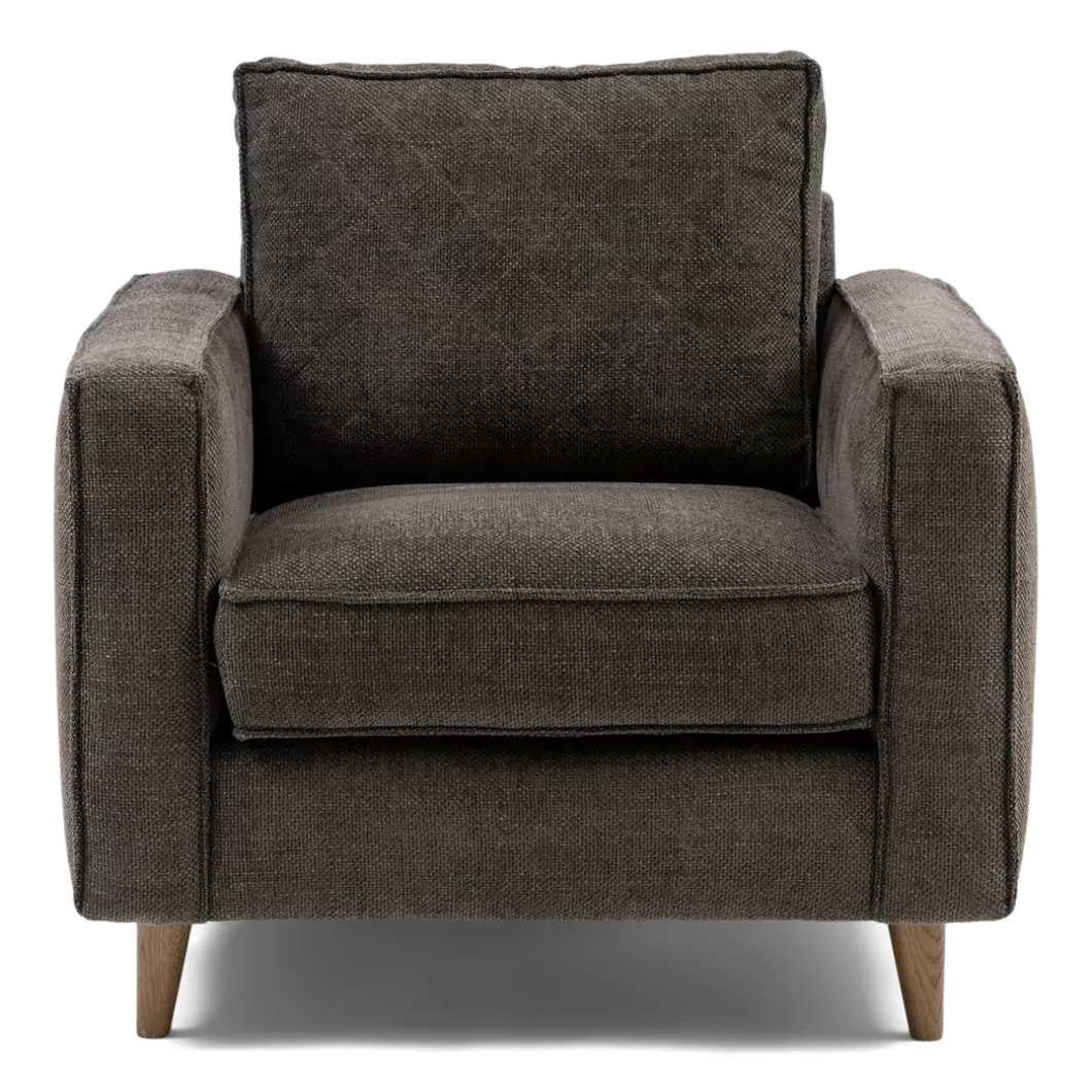 Fauteuil Kendall, Mud, Celtic Weave