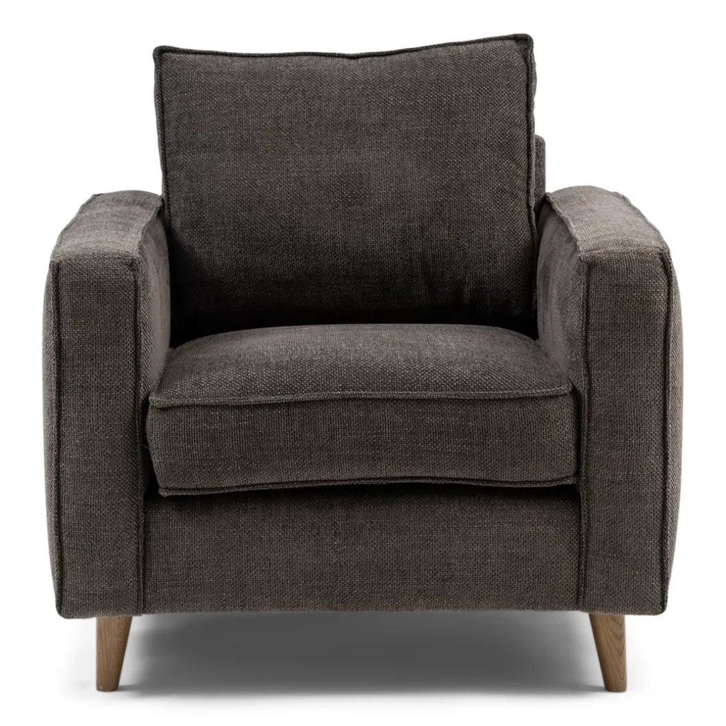 Fauteuil Kendall, Mud, Celtic Weave