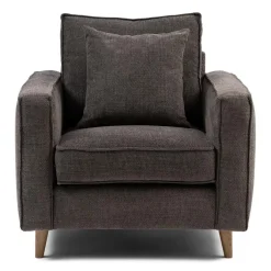 Fauteuil Kendall, Mud, Celtic Weave