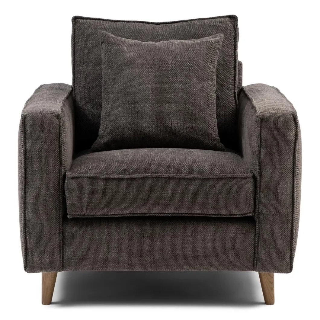 Fauteuil Kendall, Mud, Celtic Weave