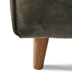 Fauteuil Kendall, Petrol, Velvet