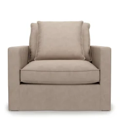 Fauteuil Lennox, Brompton Beige, Recycled Weave