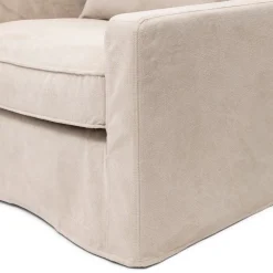 Fauteuil Lennox, Brompton Beige, Recycled Weave