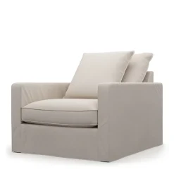 Fauteuil Lennox, Chelsea Flax, Celtic Weave