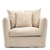 Fauteuil Lille, Brompton Beige