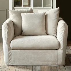 Fauteuil Lille, Brompton Beige