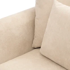 Fauteuil Lille, Brompton Beige