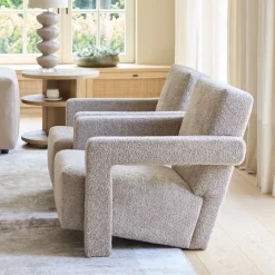 Fauteuil Messina, Beige