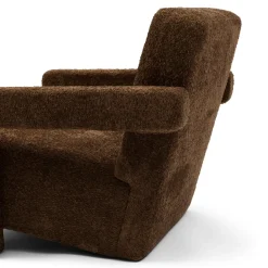 Fauteuil Messina, Bruin
