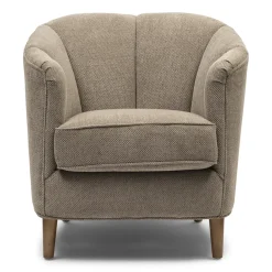 Fauteuil Rue Royal, Melting Silver, Celtic Weave