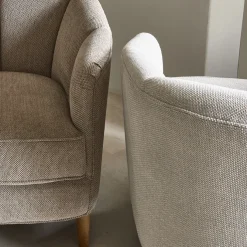 Fauteuil Rue Royal, Melting Silver, Celtic Weave