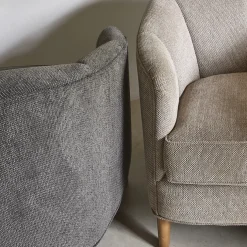 Fauteuil Rue Royal, Melting Silver, Celtic Weave