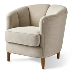 Fauteuil Rue Royale, Fabulous Flax, Linen