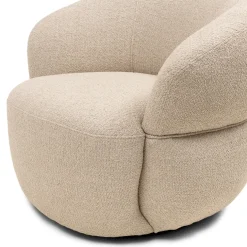 Fauteuil San Remo, Natural Grey
