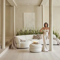 Fauteuil San Remo, Simply White