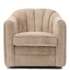 Fauteuil St. Lewis Swivel, Soft Walnut